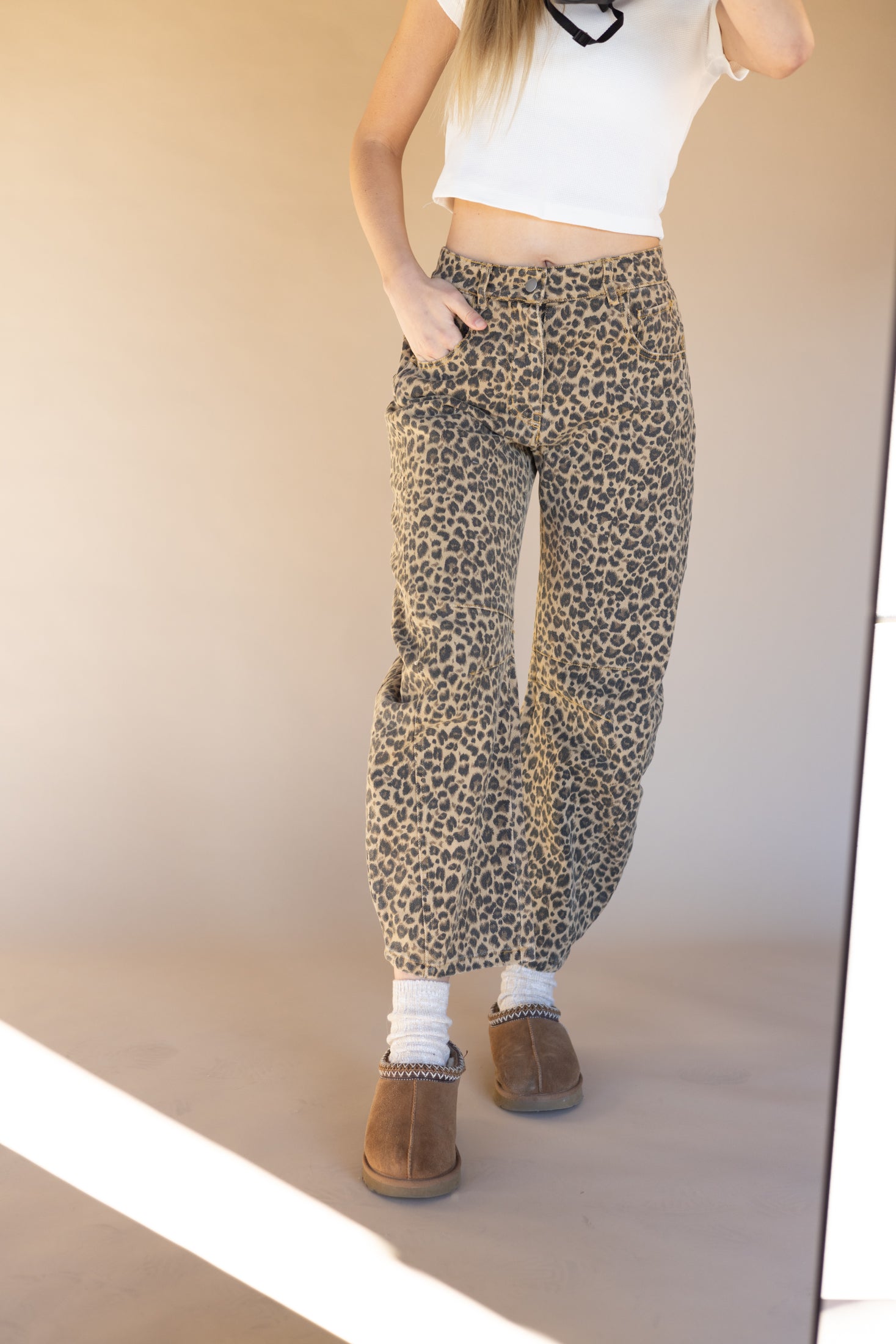 leopard pants