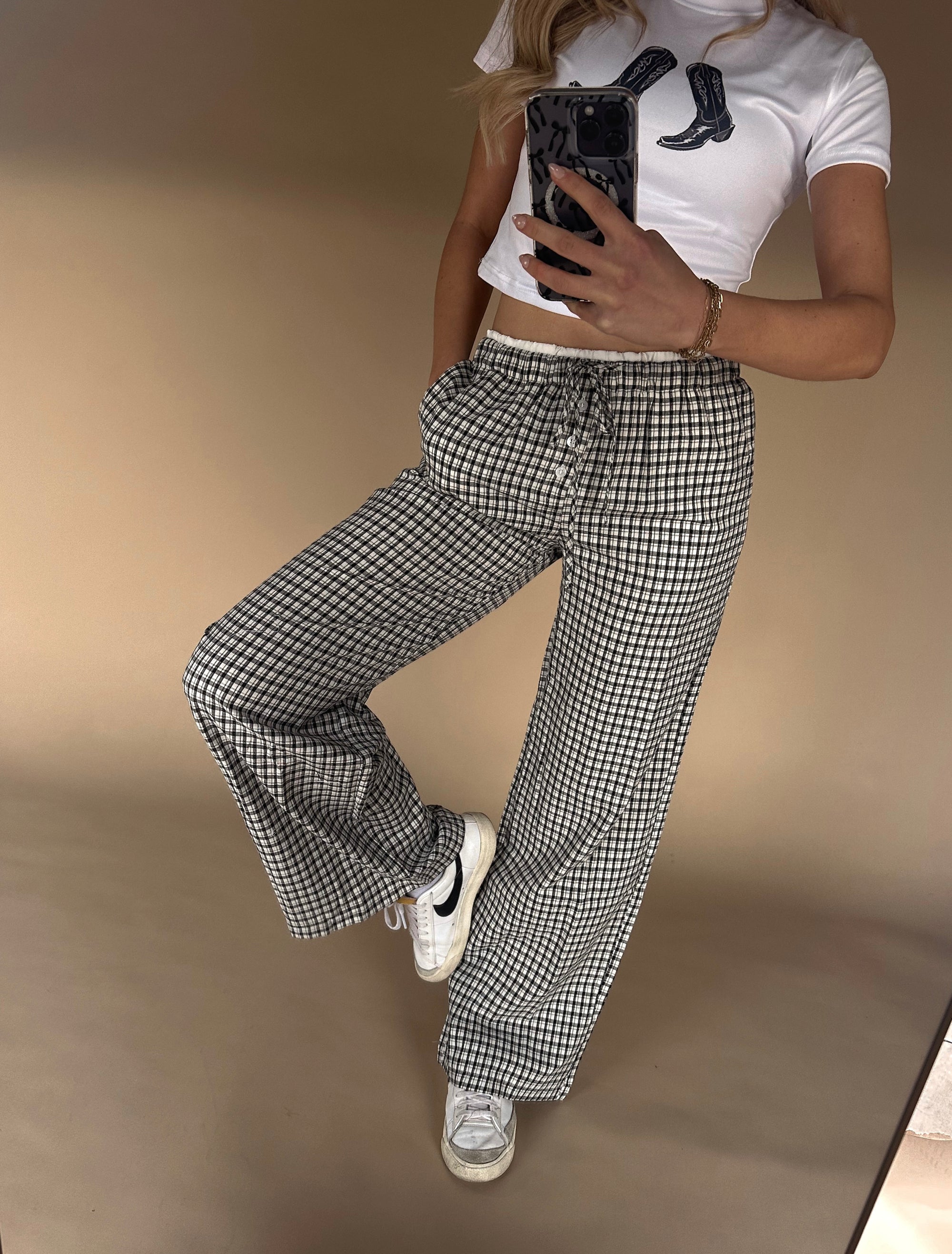 Plaid Pant