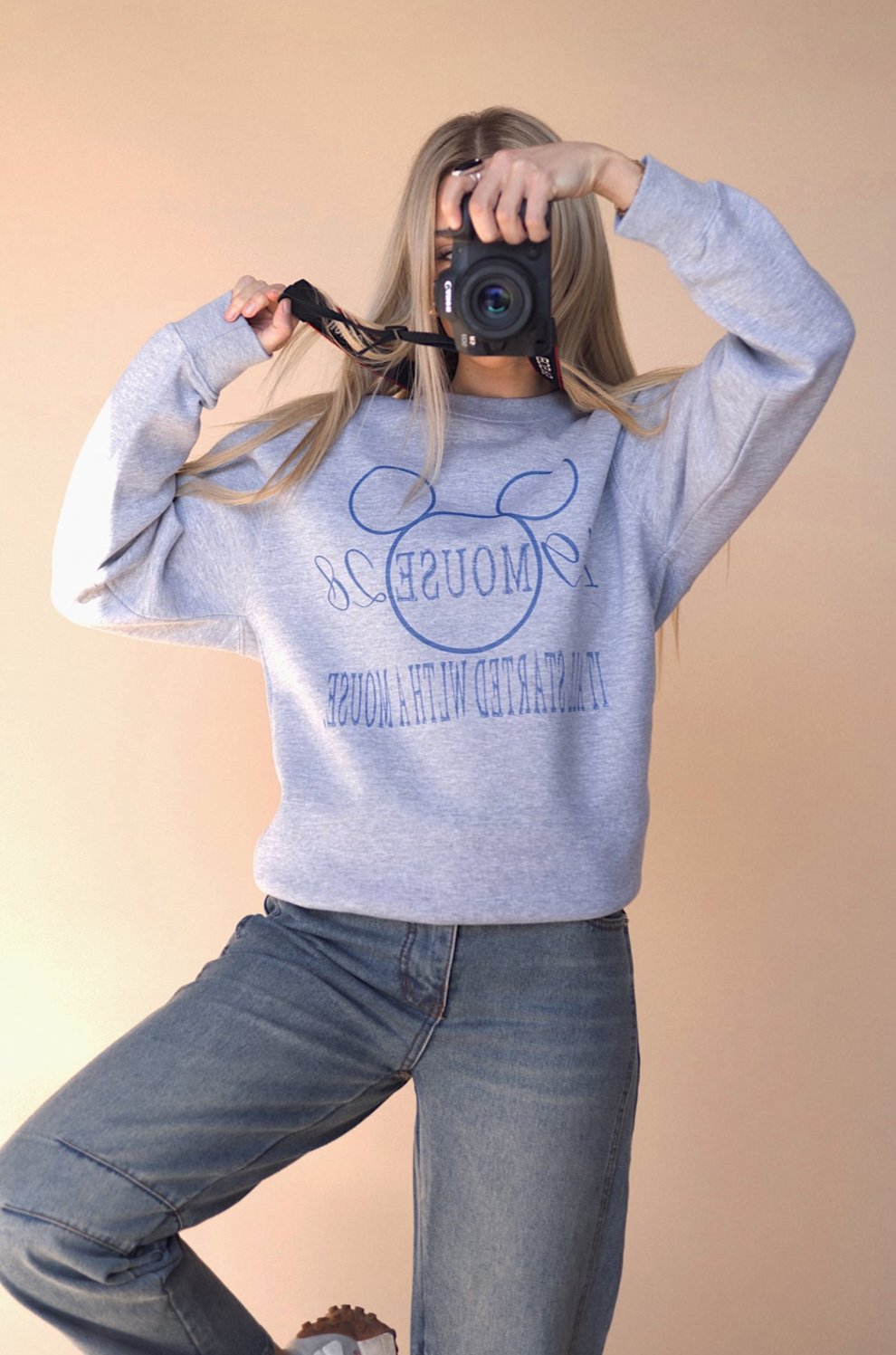 Graphic Crewneck Sweatshirt