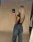 Womens barrel jeans