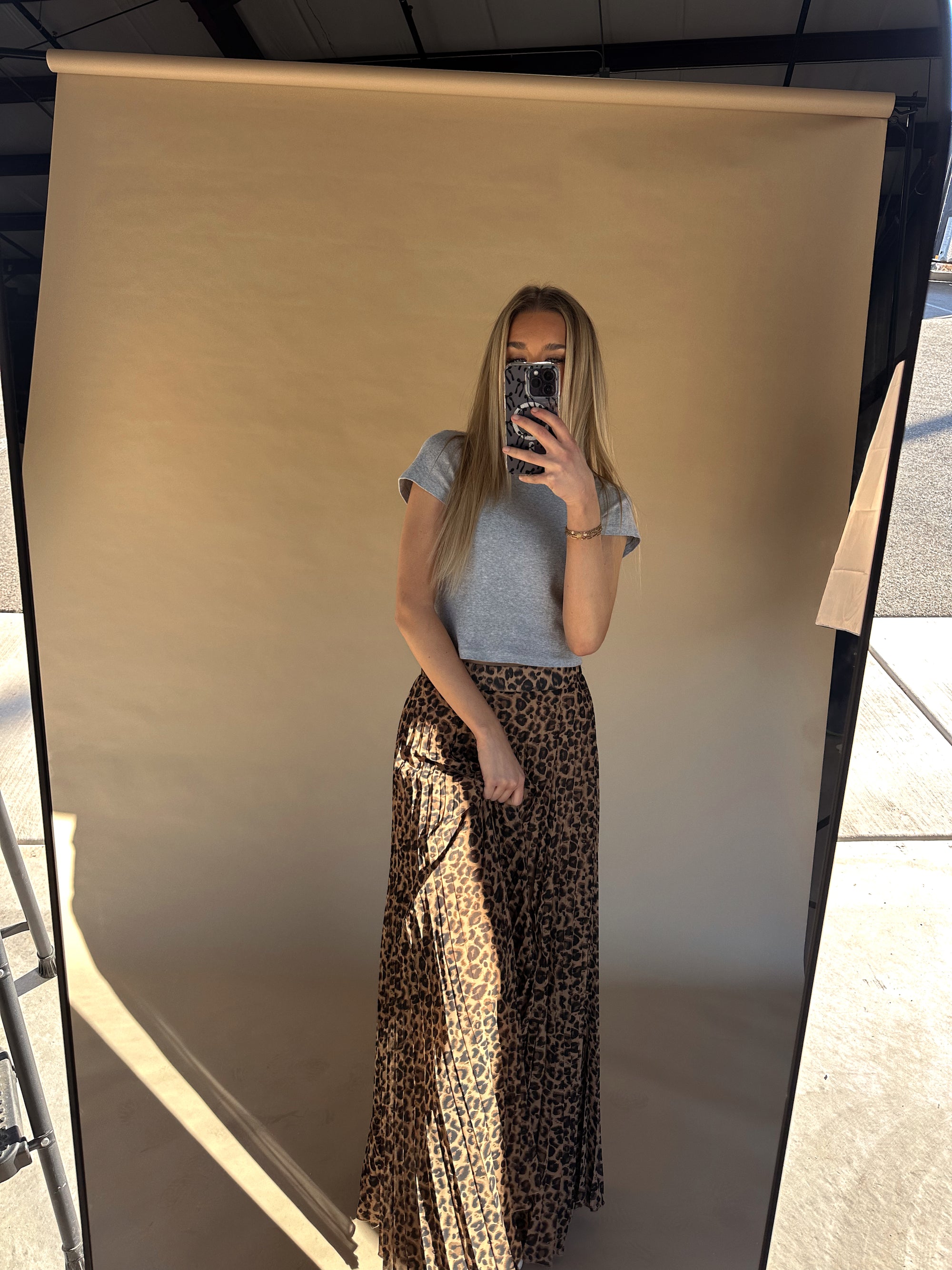 maxi length skirt