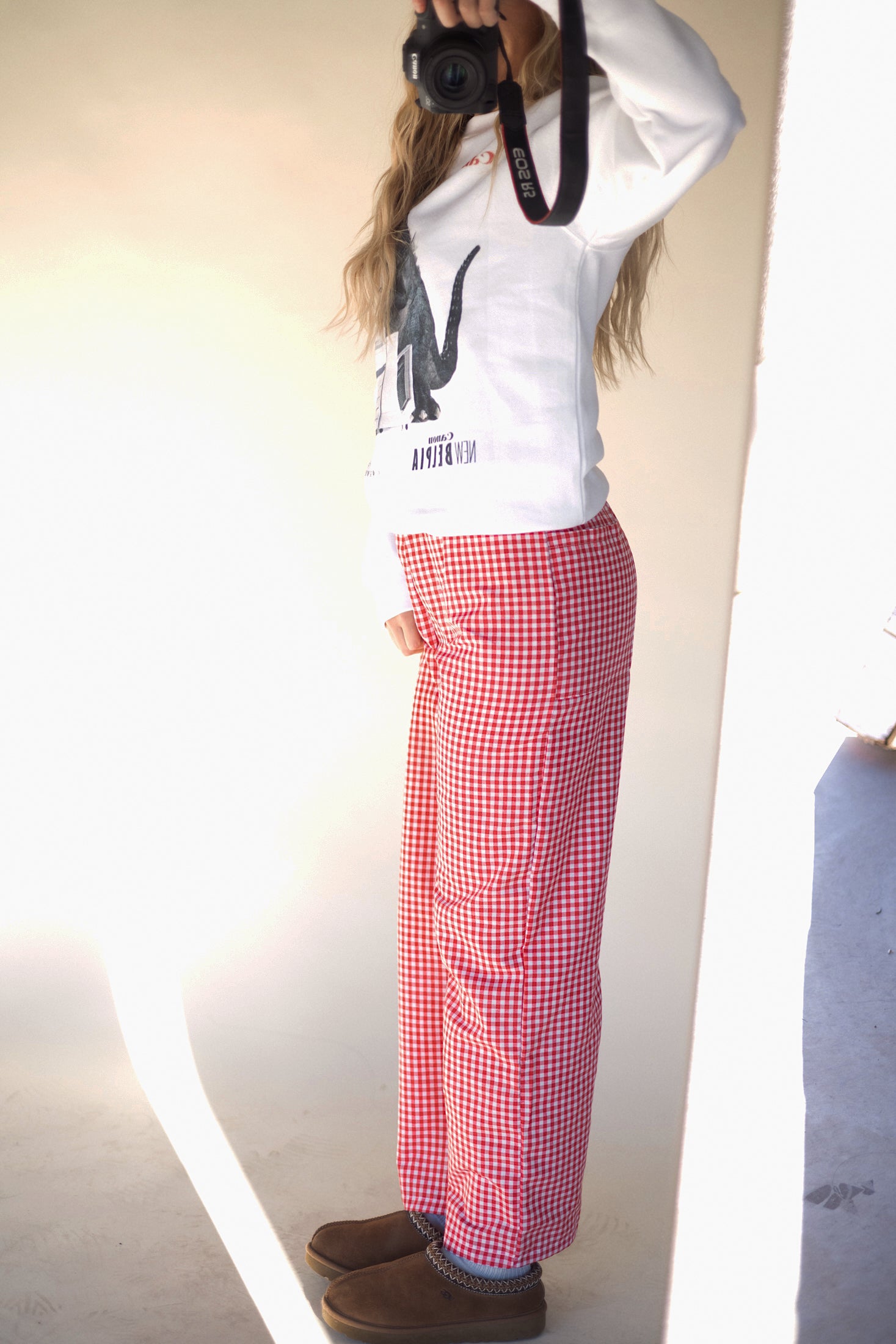 Gingham Pants